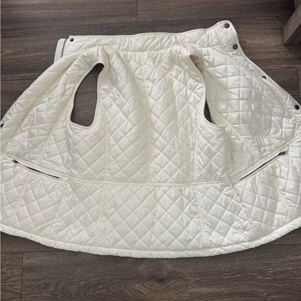 Talbots Diamond Quilter Vest - Winter White - Picture 5 of 6